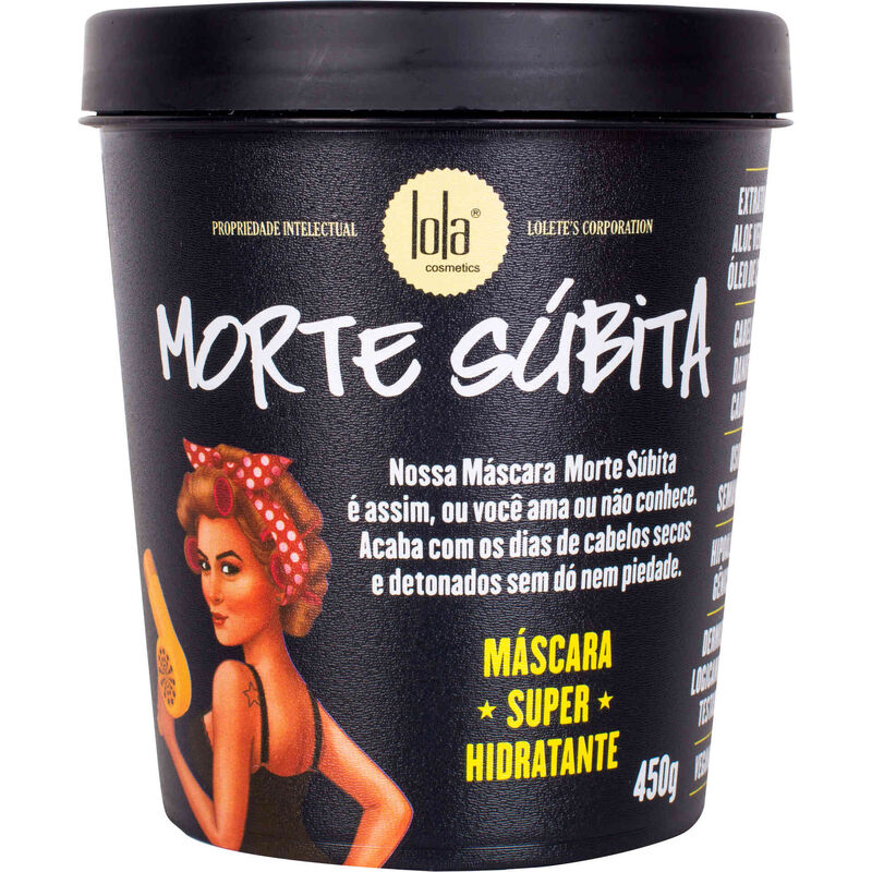 Máscara Cabelo Morte Súbita Hidratante Lola