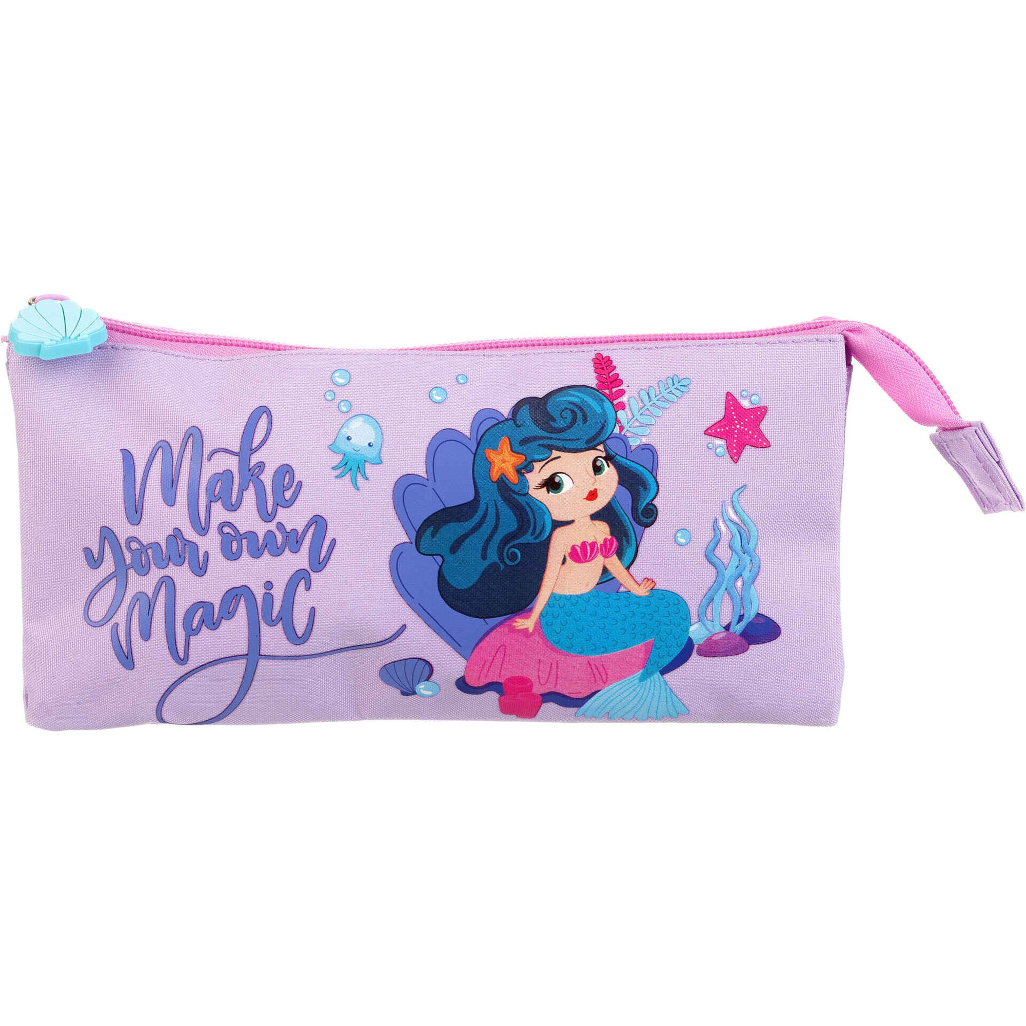 Estojo Triplo Lil&aacute;s Mermaid Note!