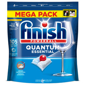 Detergente M&aacute;quina Loi&ccedil;a Pastilhas Quantum Finish