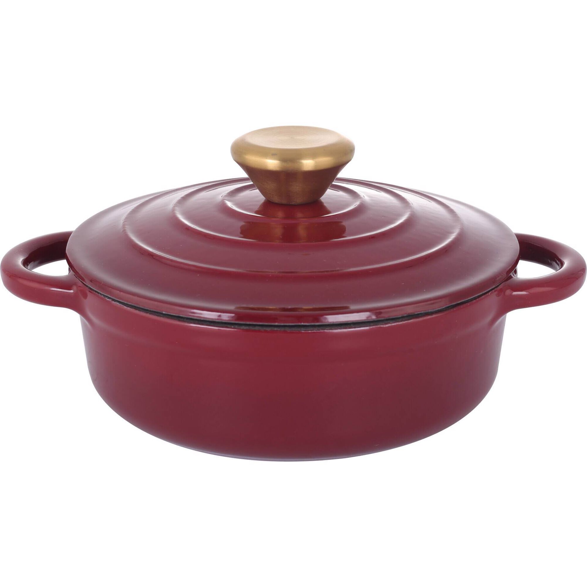 Mini Caçarola Baixa Ferro Fundido 18cm Golden