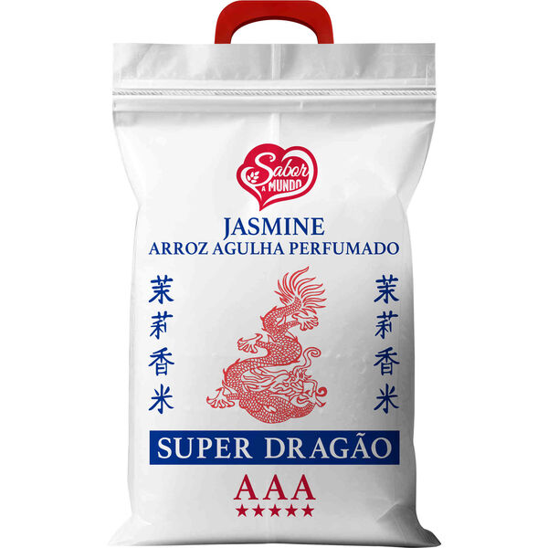 Arroz Jasmine Perumado Super Dragão