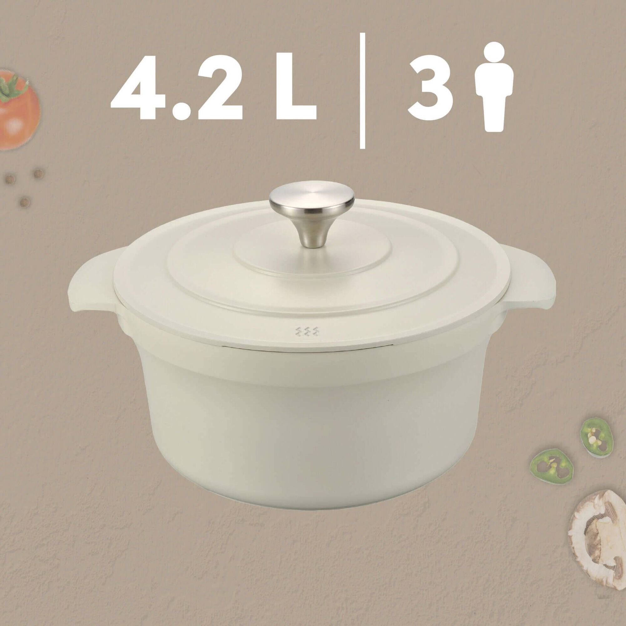 Ca&ccedil;arola 24cm Alulight Kasa