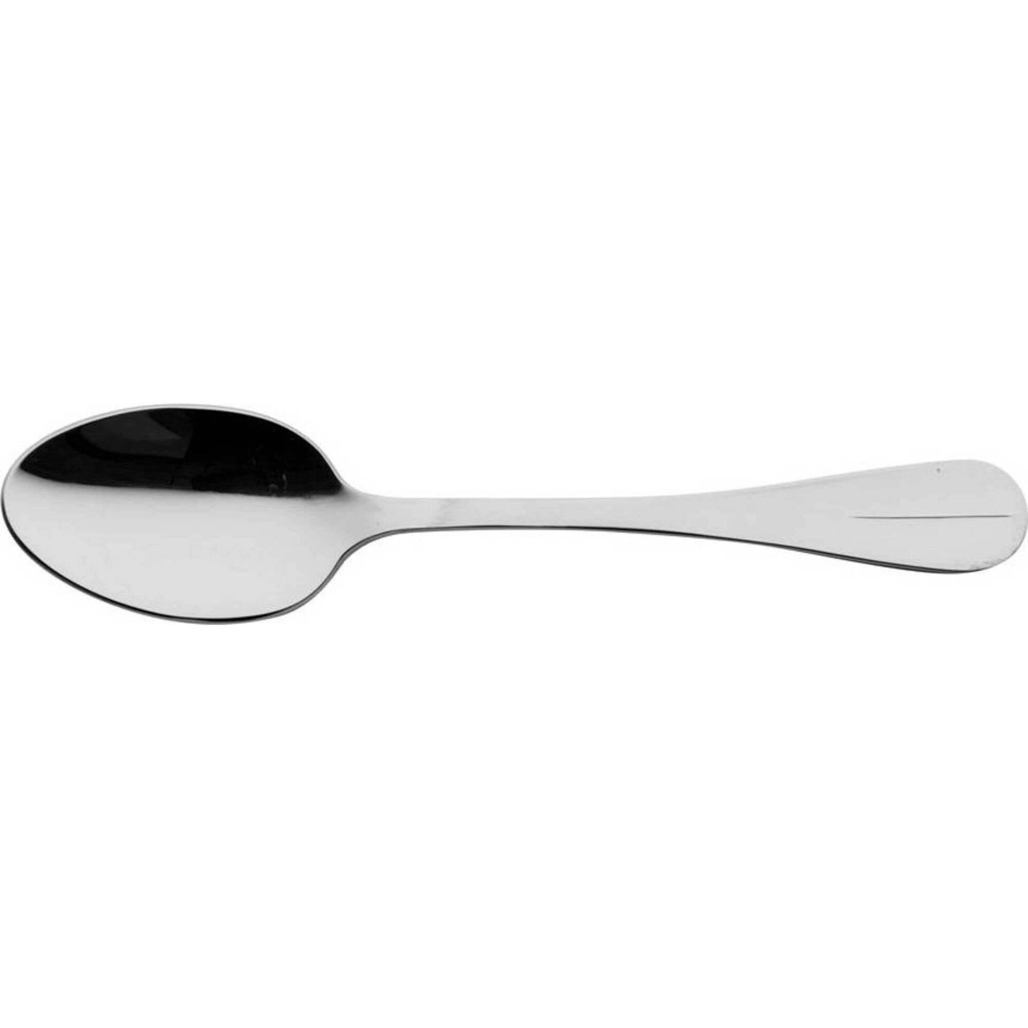Colher de Sobremesa A&ccedil;o Inoxid&aacute;vel Prateada Mikado Vintage Guy Degrenne