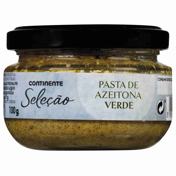 Pasta de Azeitona Verde Continente Seleção