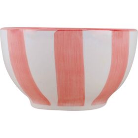 Ta&ccedil;a Sopa 14cm Riscas Rosa Kasa