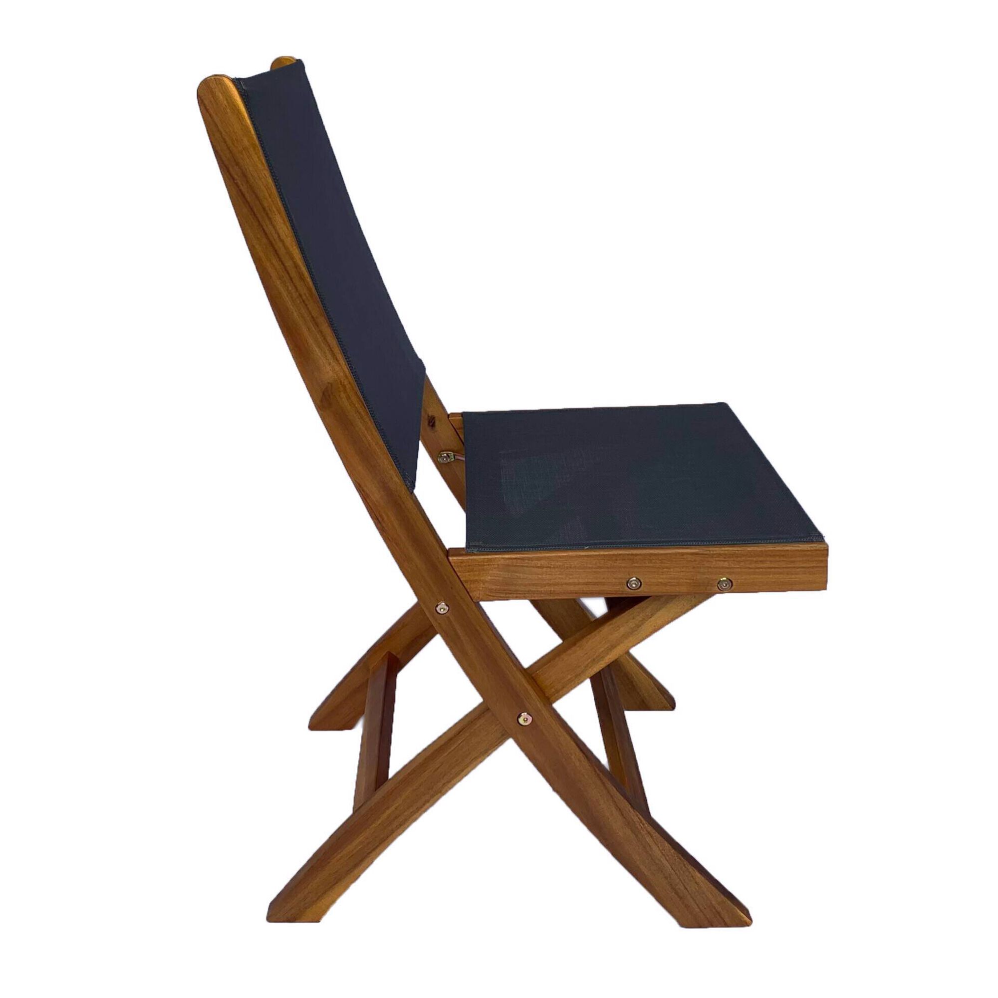 Conjunto Jardim 2 Lugares Madeira Ac&aacute;cia Kasa