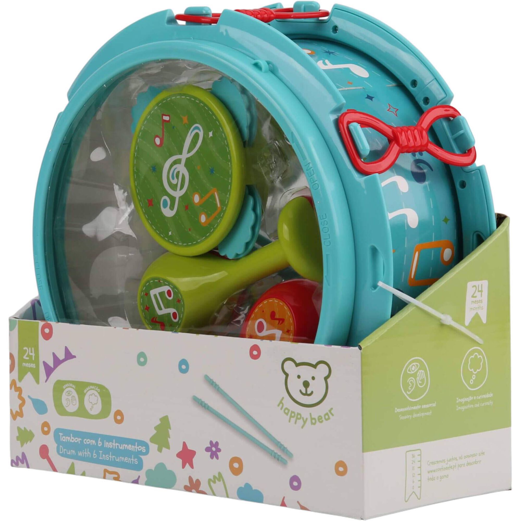 Zoko Happy Bear - Tambor e Instrumentos