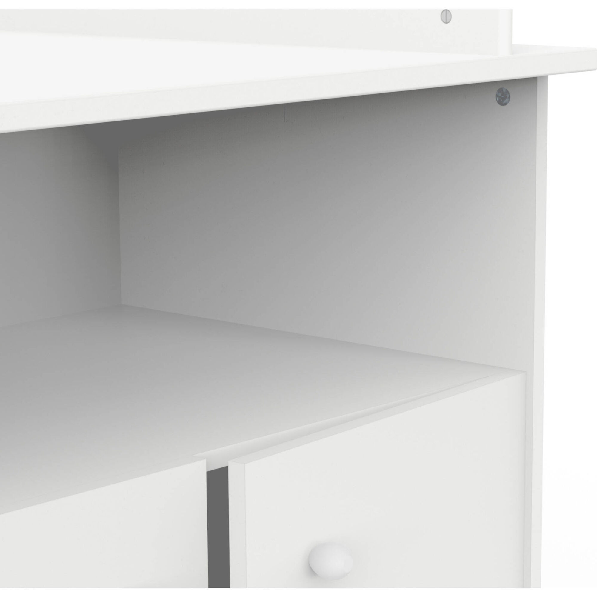 C&oacute;moda com Muda Fralda Branco Helicia