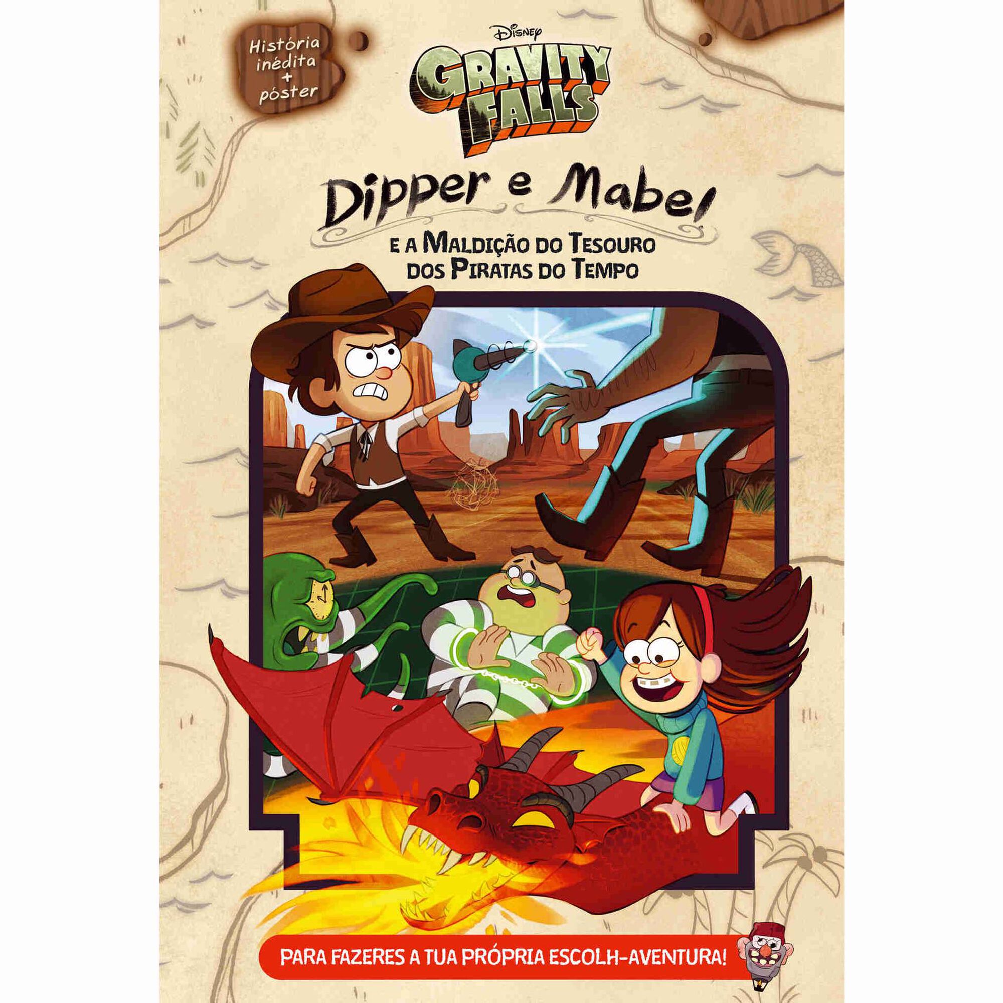 Gravity Falls - Dipper e Mable e a Maldição do Tesouro dos Piratas do Tempo