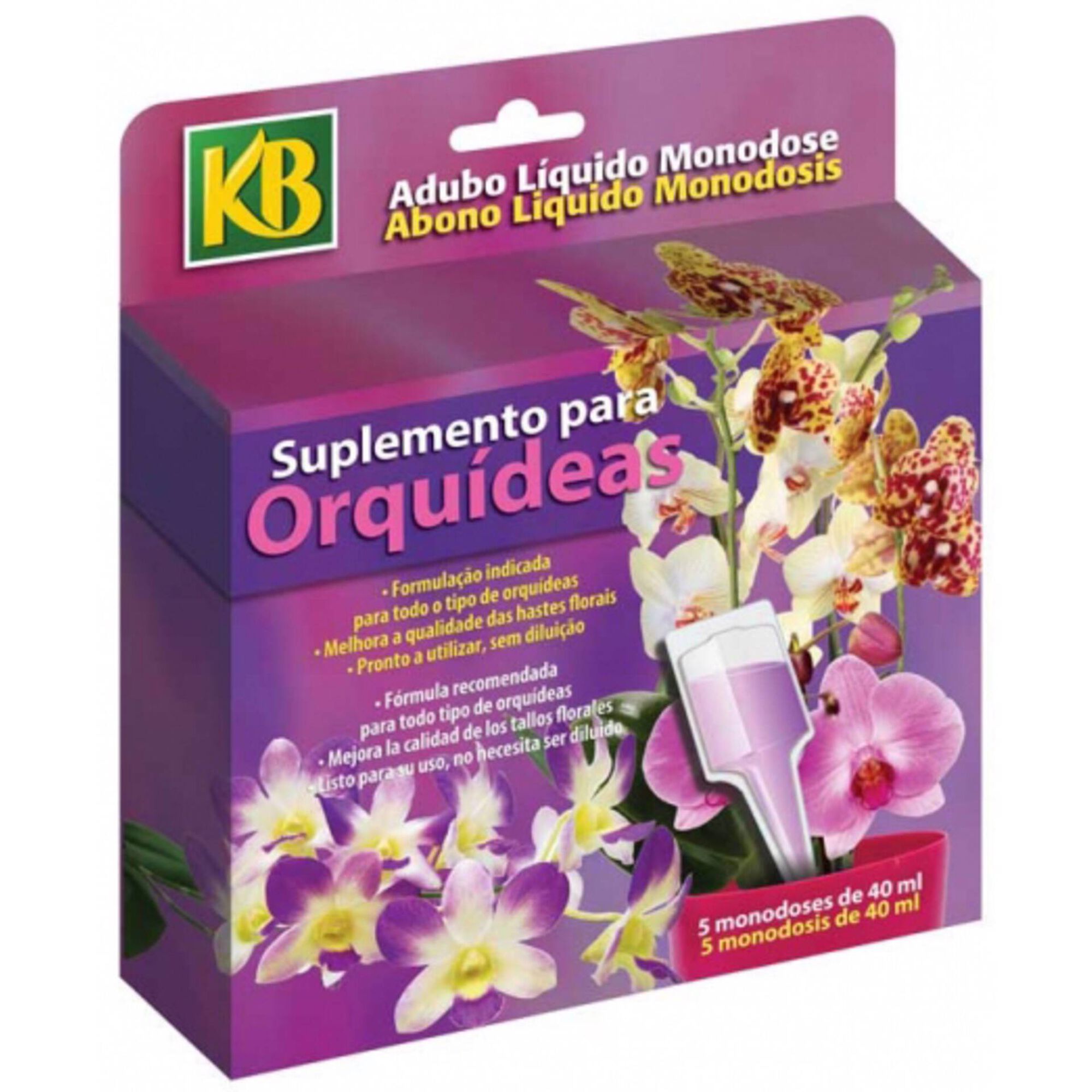 Adubo Suplemento Orquídeas Monodoses