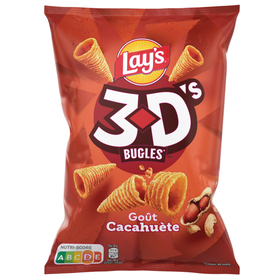 Snacks Milho 3D's Cones Amendoim Lay's