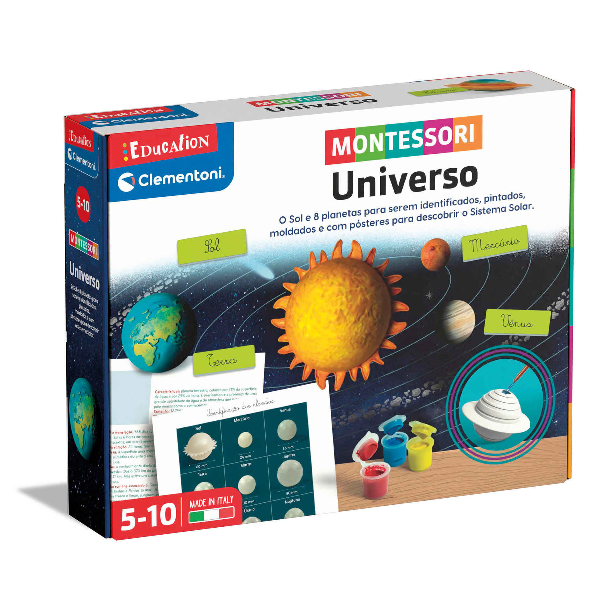 Jogo Montessori Universo