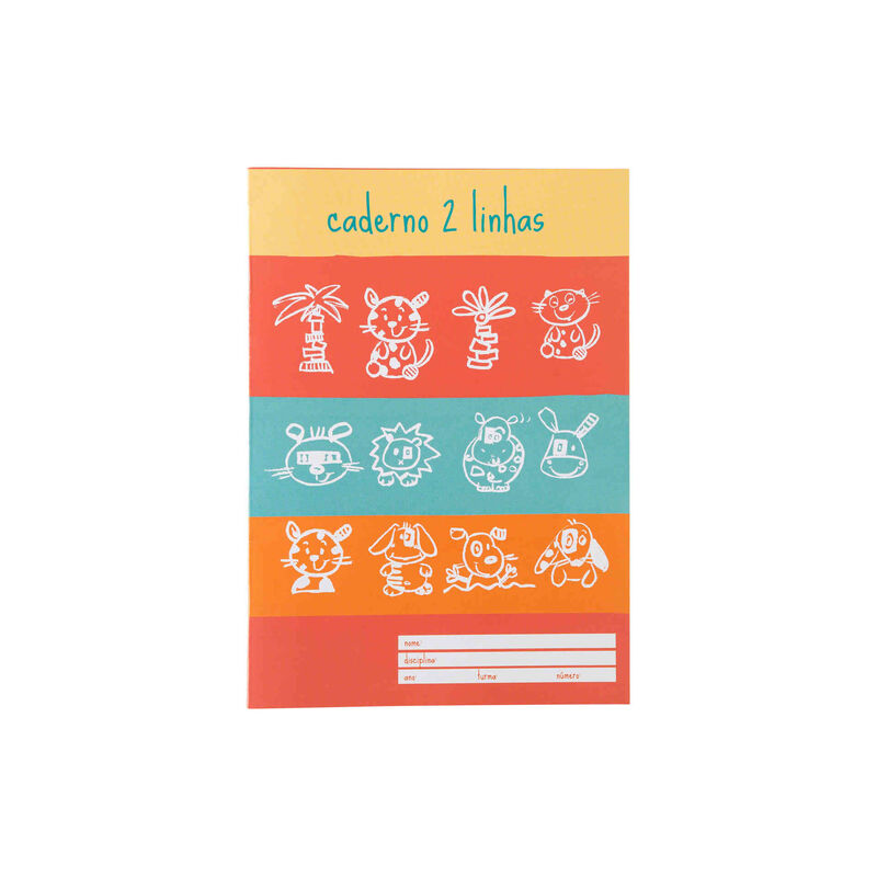 Caderno Agrafado 2 Linhas A5 Pautado Note!