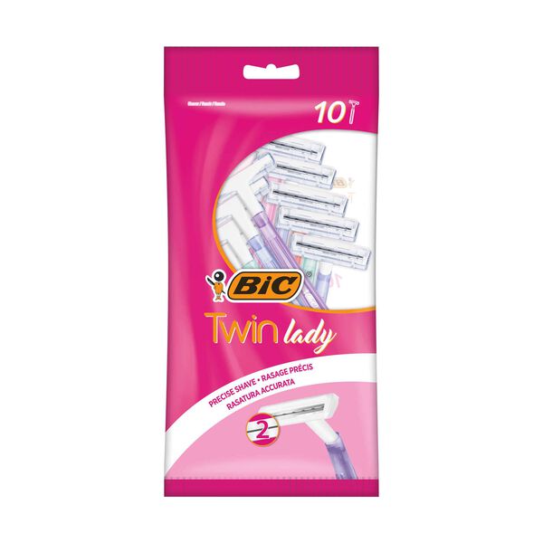 Lâminas Descartáveis Twin Lady Bic