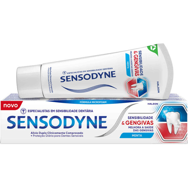 Pasta de Dentes Sensibilidade e Gengivas Sensodyne
