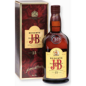 Whisky Scotch J&B Reserve 15 Anos