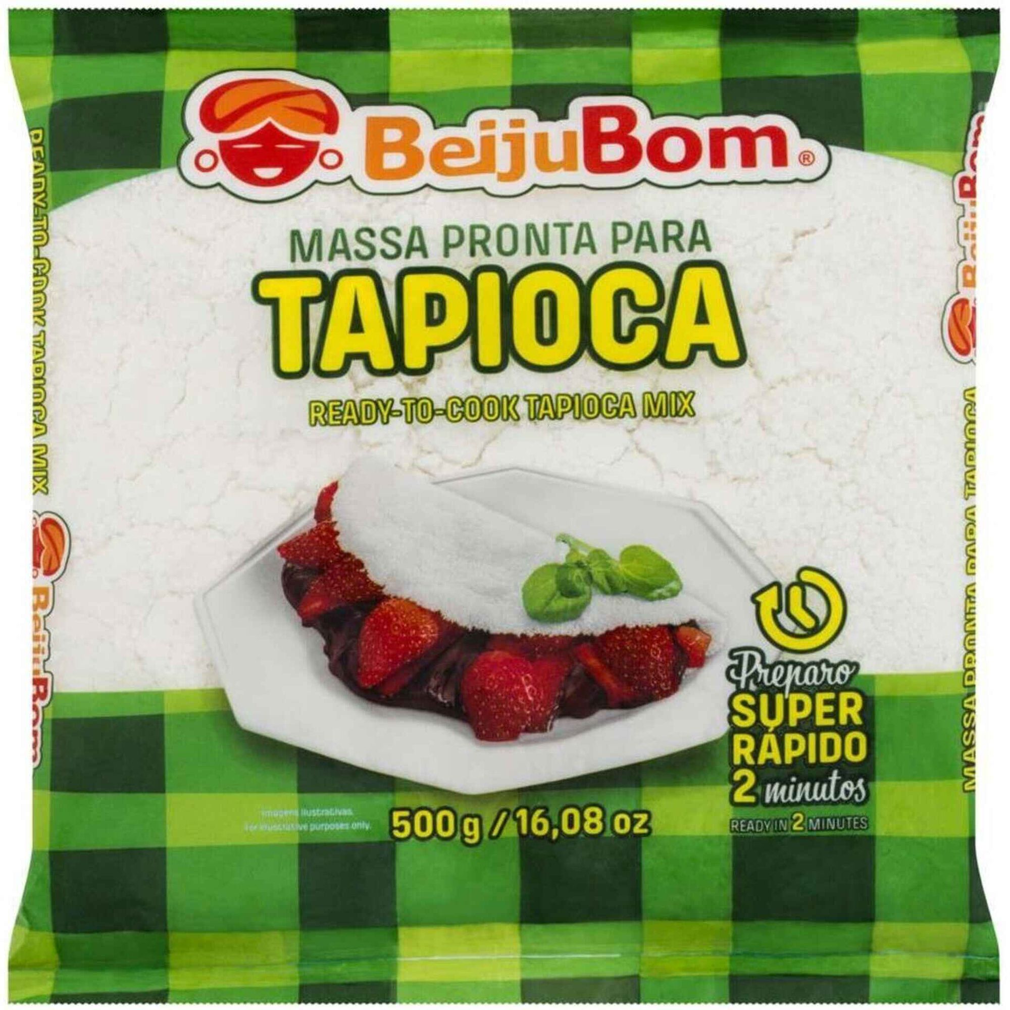Tapioca Pronta Hidratada BeijuBom