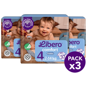 Fraldas Comfort 7-14 Kg T4 Libero
