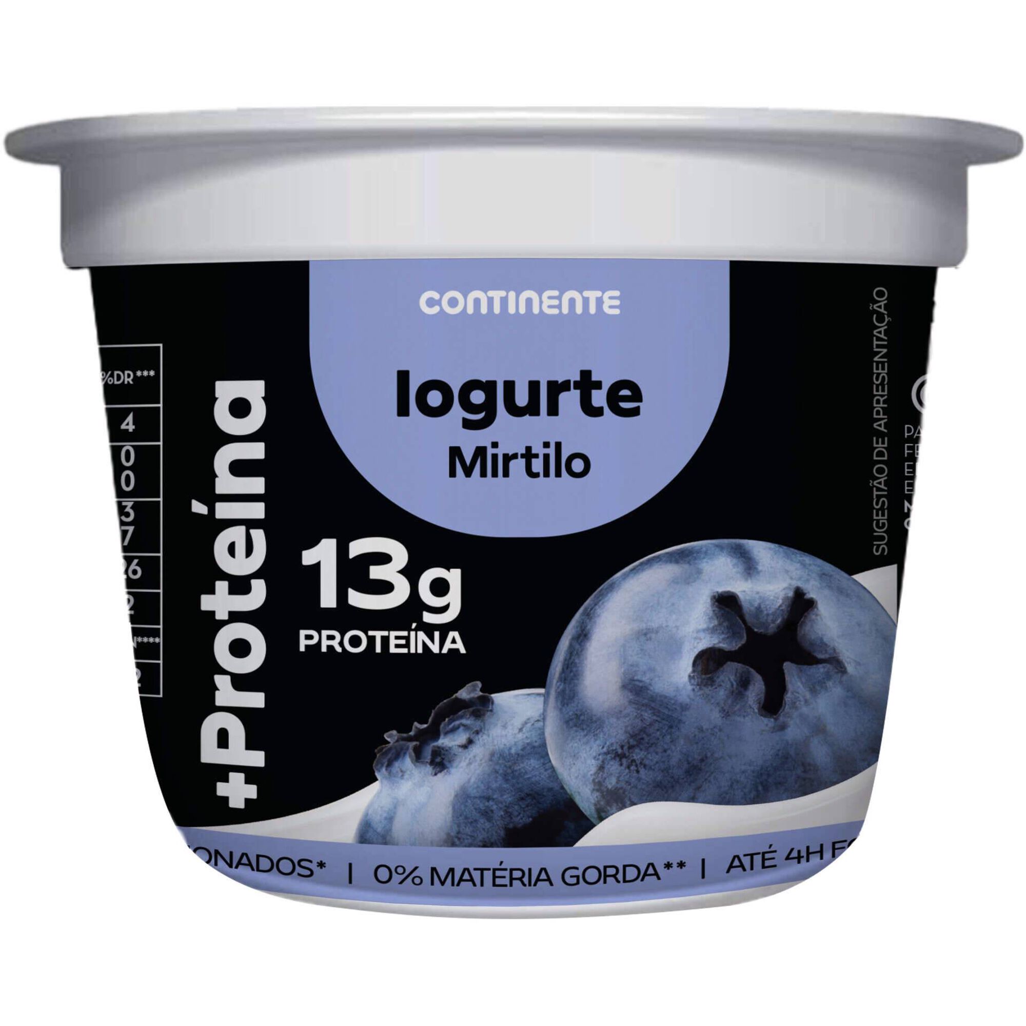 Iogurte S&oacute;lido +Prote&iacute;na Mirtilo