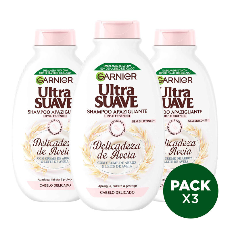 Champô Delicadeza de Aveia Garnier Ultra Suave