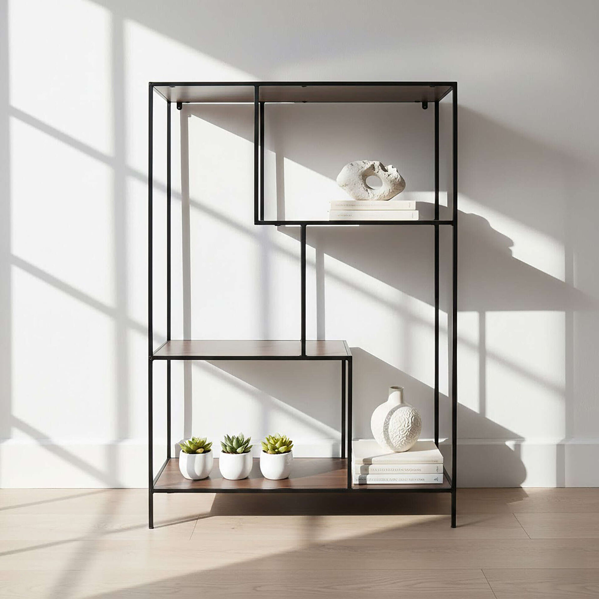 Estante Metal 3 Prateleiras Giz&eacute; Kasa