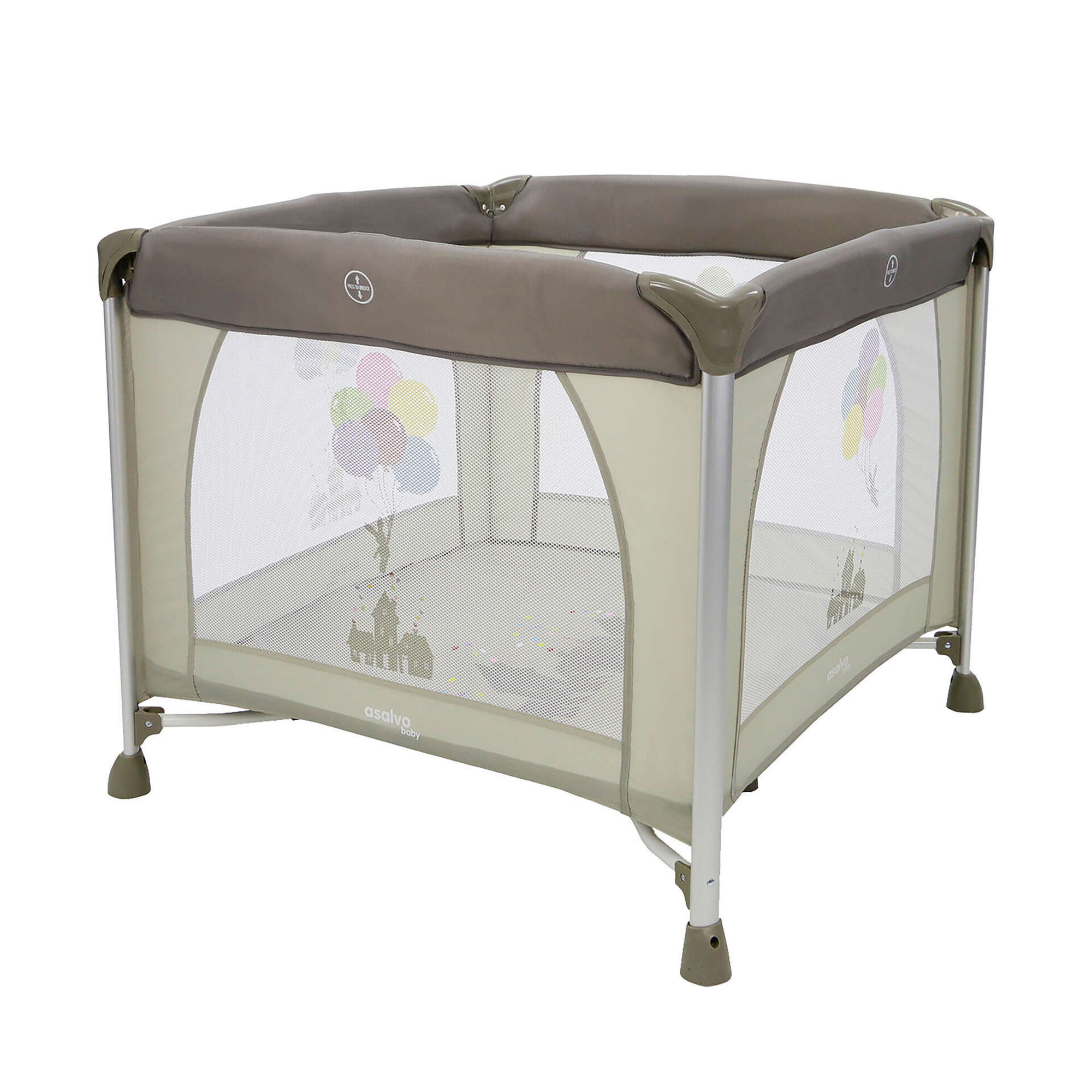 Parque Alum&iacute;nio Bege Magic City Asalvo