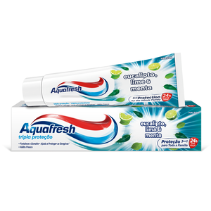 Pasta de Dentes Eucalipto, Lima e Menta Aquafresh