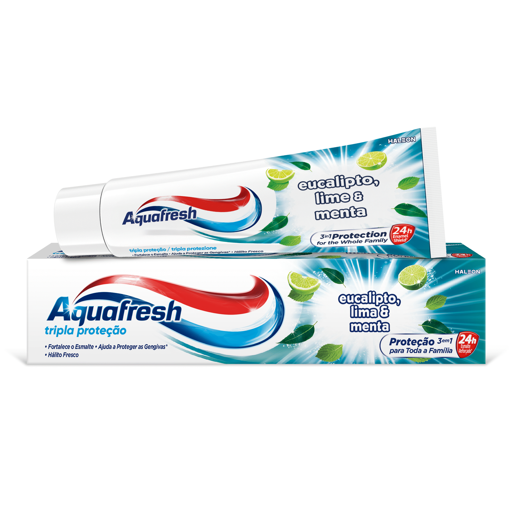 Pasta de Dentes Eucalipto, Lima e Menta Pasta de Dentes Eucalipto, Lima e Menta