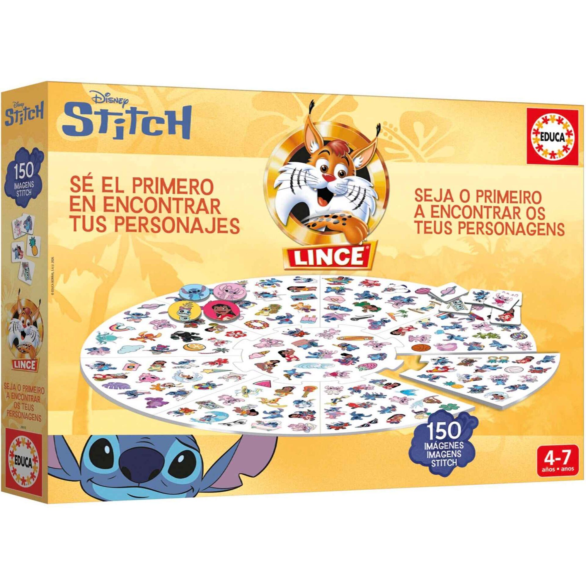 Educa - Jogo Lince Stitch 150 Imagens