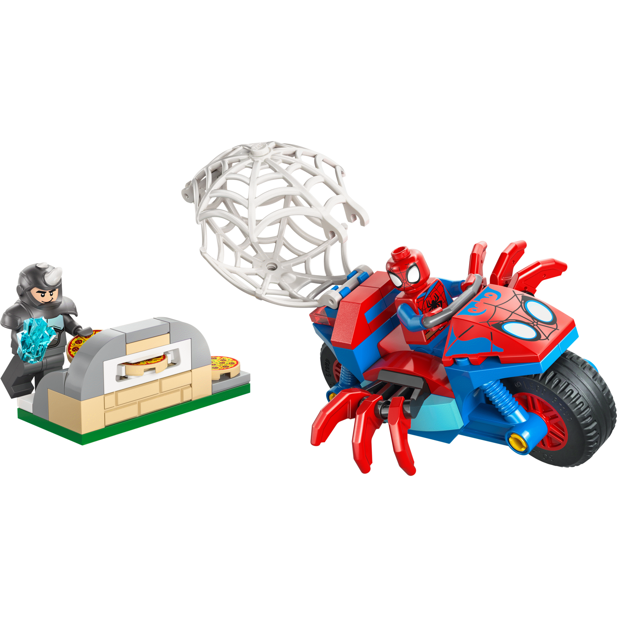 LEGO Marvel - Spidey na sua Mota contra Rhino - 11206