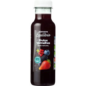 Sumo 100% Frutos Vermelhos Continente Equil&iacute;brio