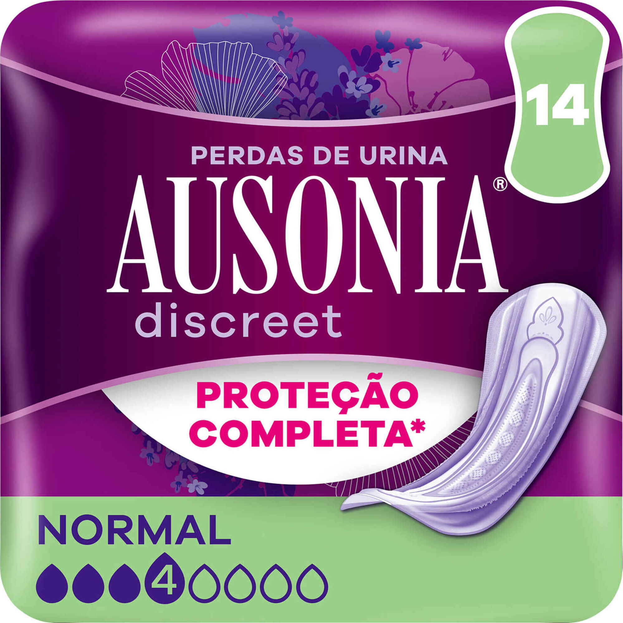 Pensos Incontinência Discreet Normal