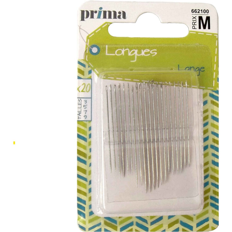 Agulhas Longas N.º 3/5/7/9 Prima