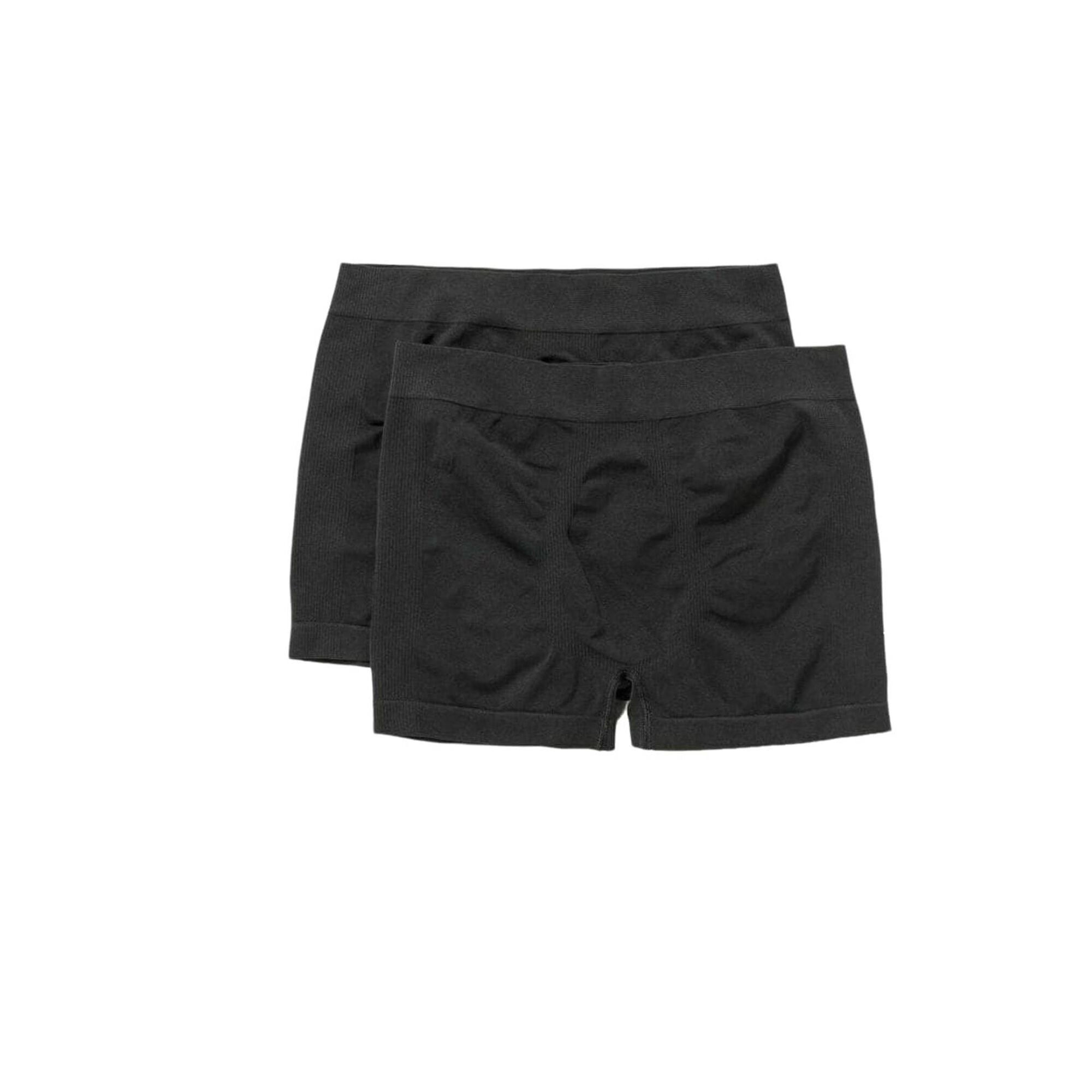 Boxers sem Costuras Preto Homem