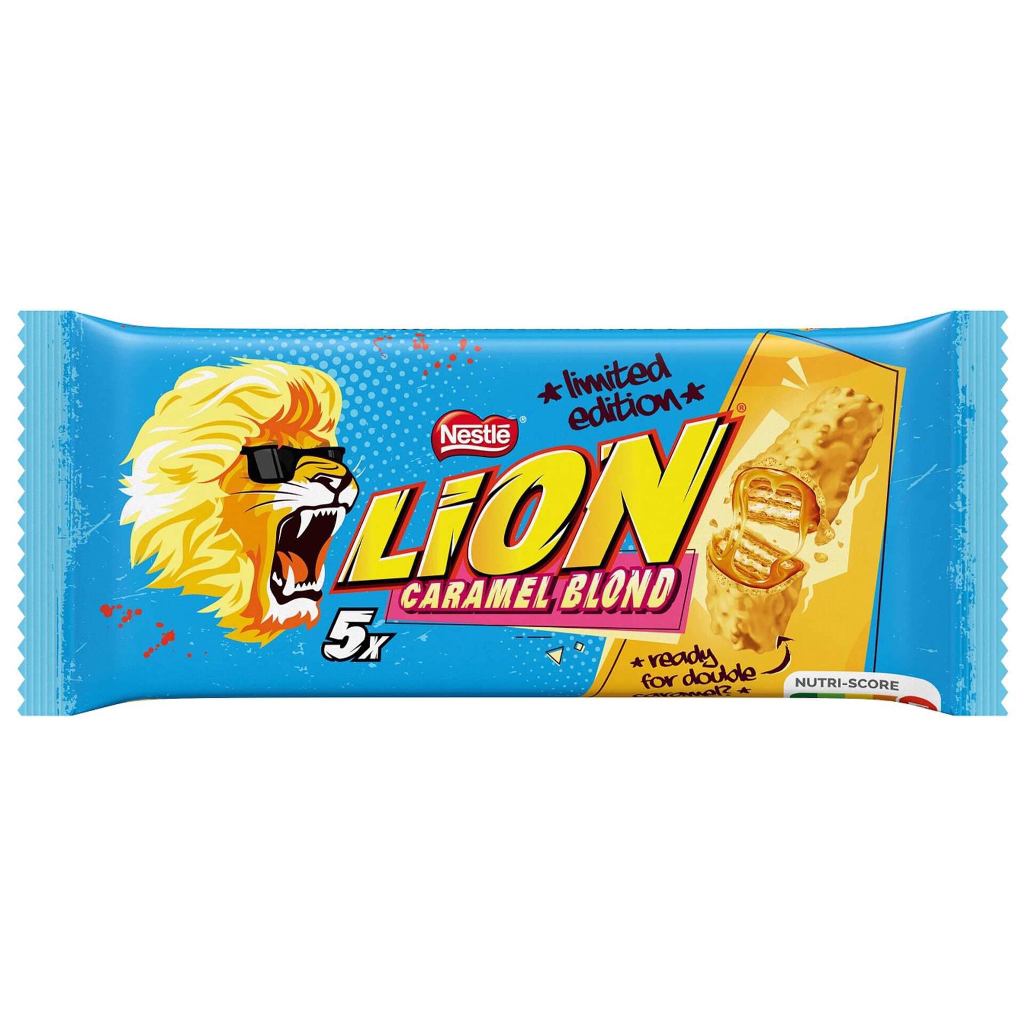 Snack de Chocolate de Leite Caramel Blond Lion Snack de Chocolate de Leite Caramel Blond Lion