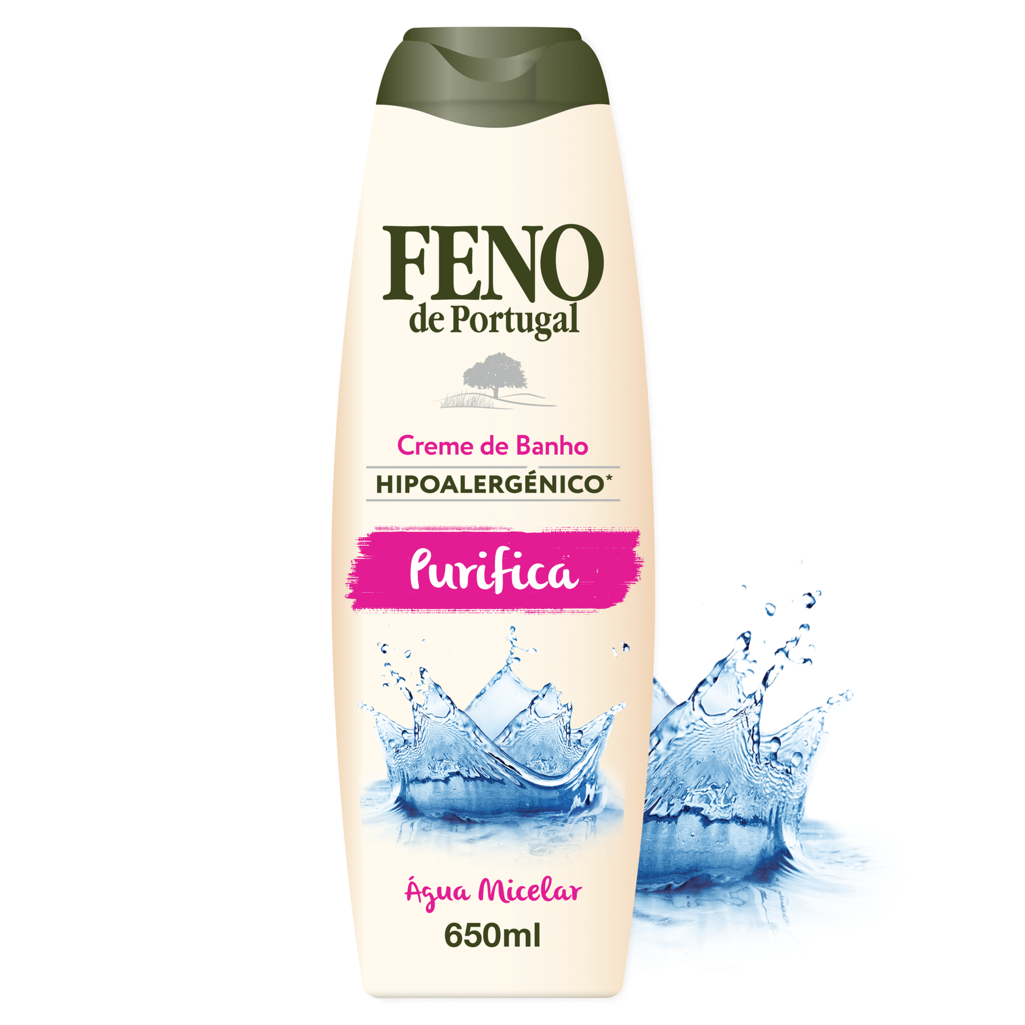 Creme de Banho Hipoalergénico Purifica Água Micelar