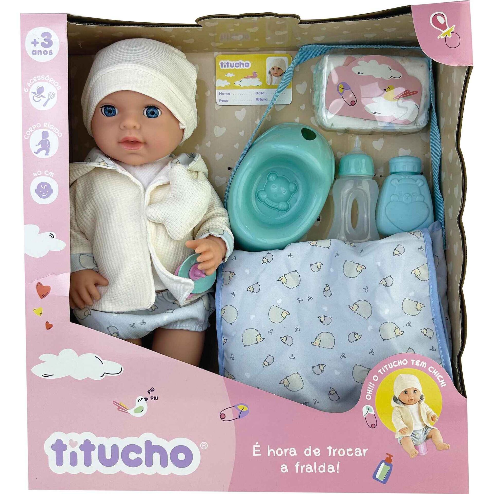 Zoko Titucho - Boneco Faz Chichi com Mudador