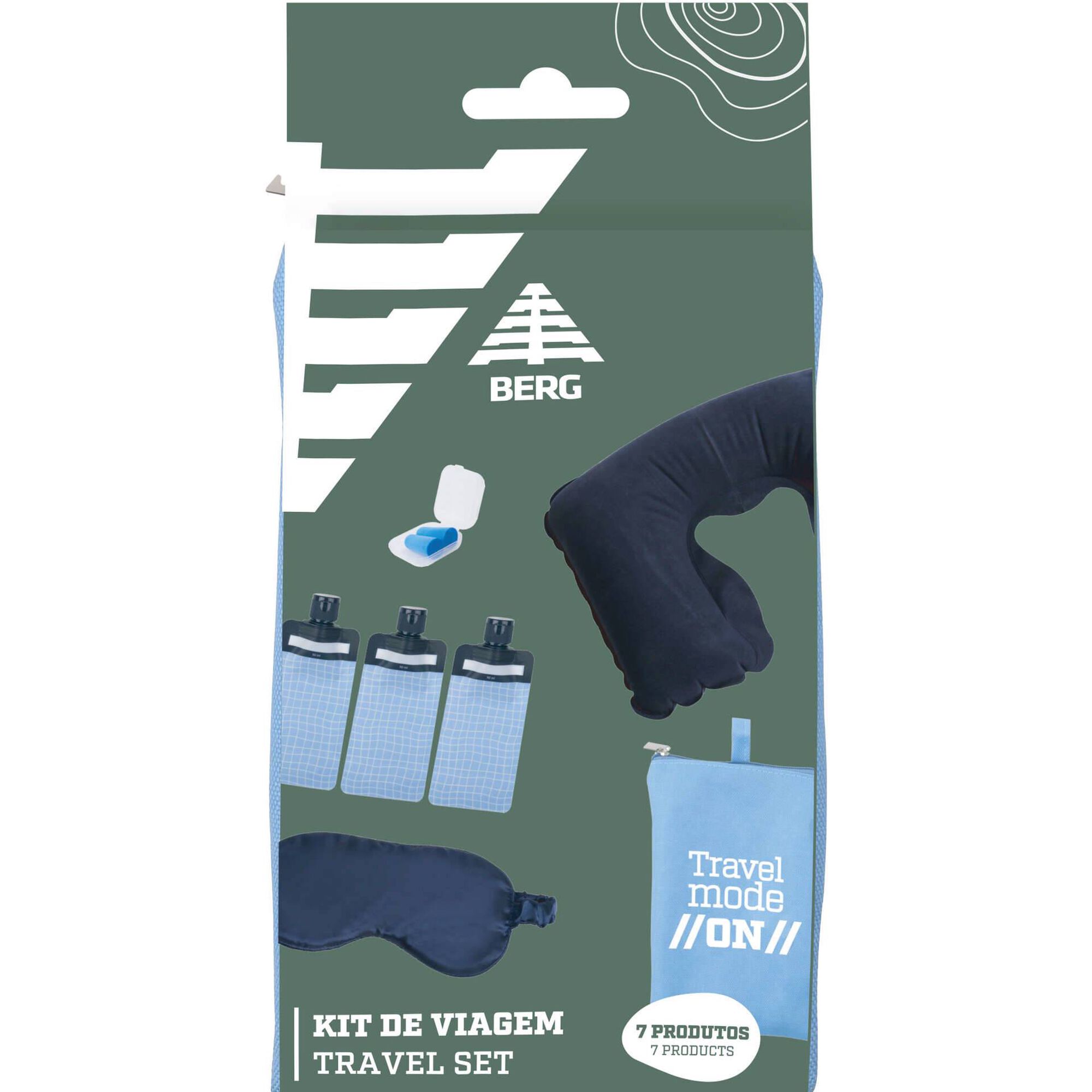 Conjunto de Essenciais de Viagem