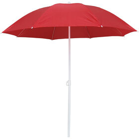 Guarda-Sol de Praia 160cm Vermelho Kasa
