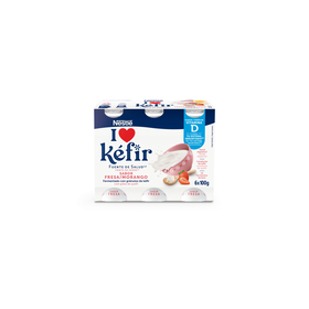 Iogurte Kefir Morango