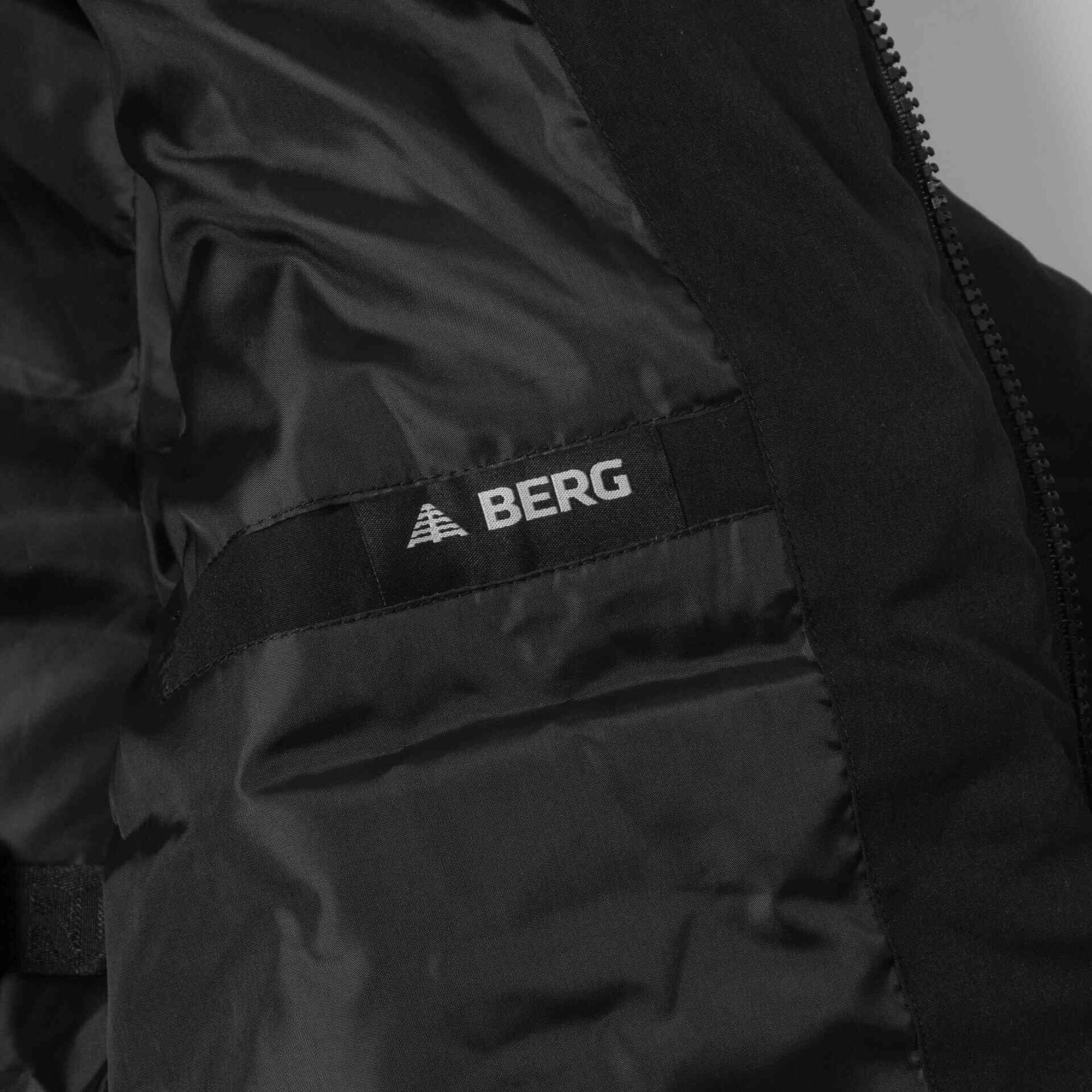 Casaco Puffer Homem XL Preto Berg