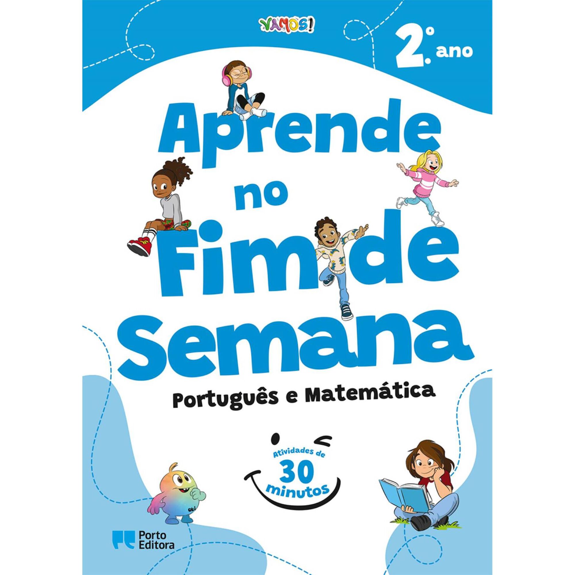 VAMOS! - Aprende no Fim de Semana - Portugu&ecirc;s e Matem&aacute;tica - 2.&ordm; Ano