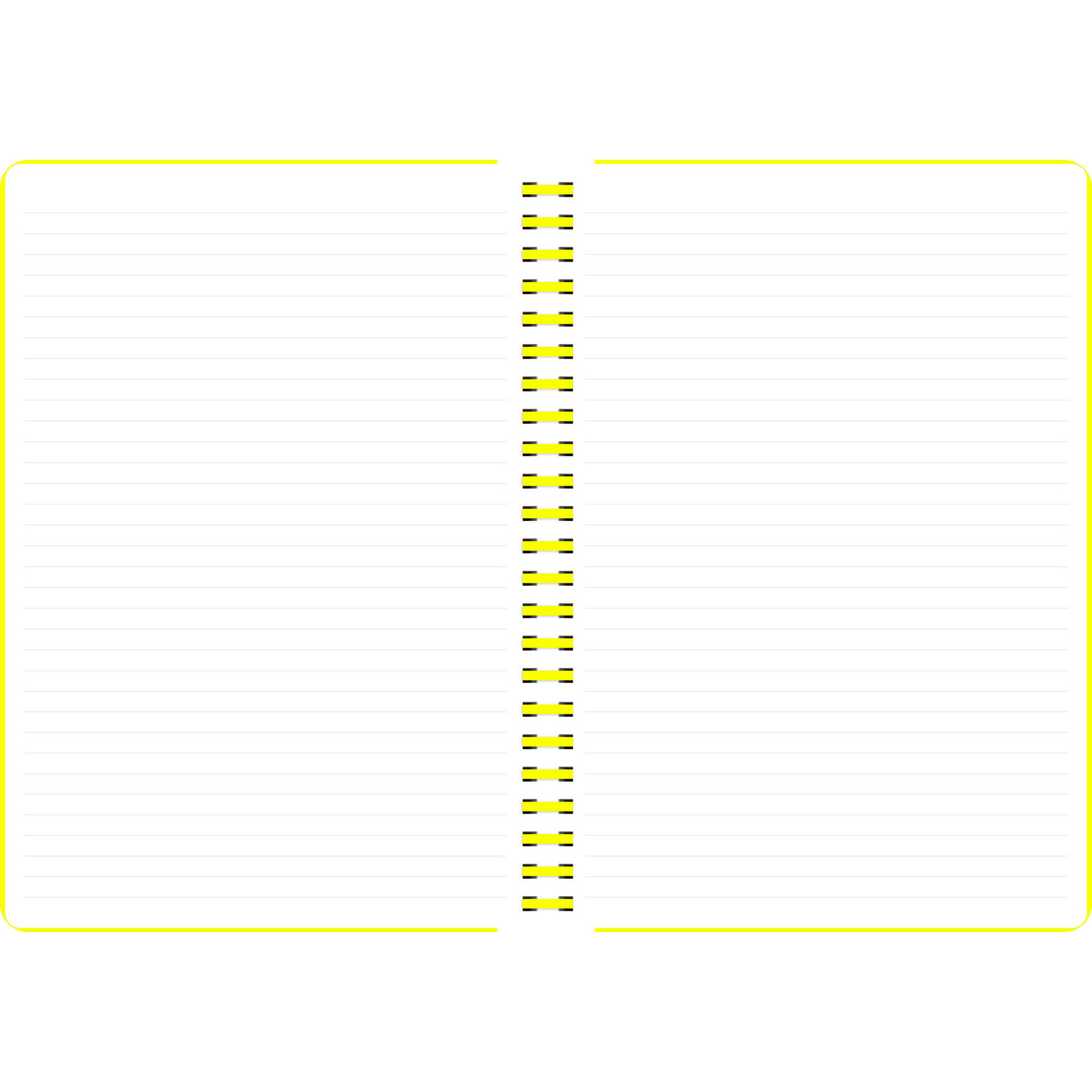 Caderno A4 Neon Pautado (v&aacute;rias cores) Note!