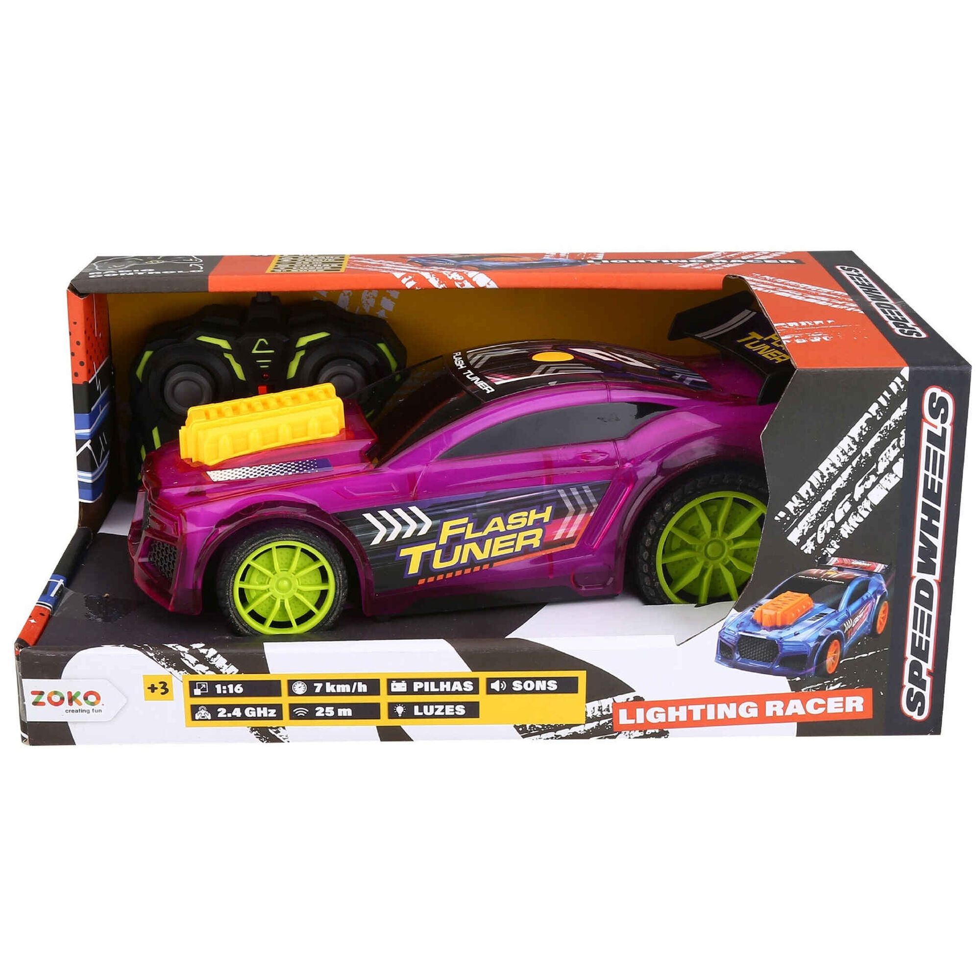 Radio Controlo Racing Lighting Shifting Racer