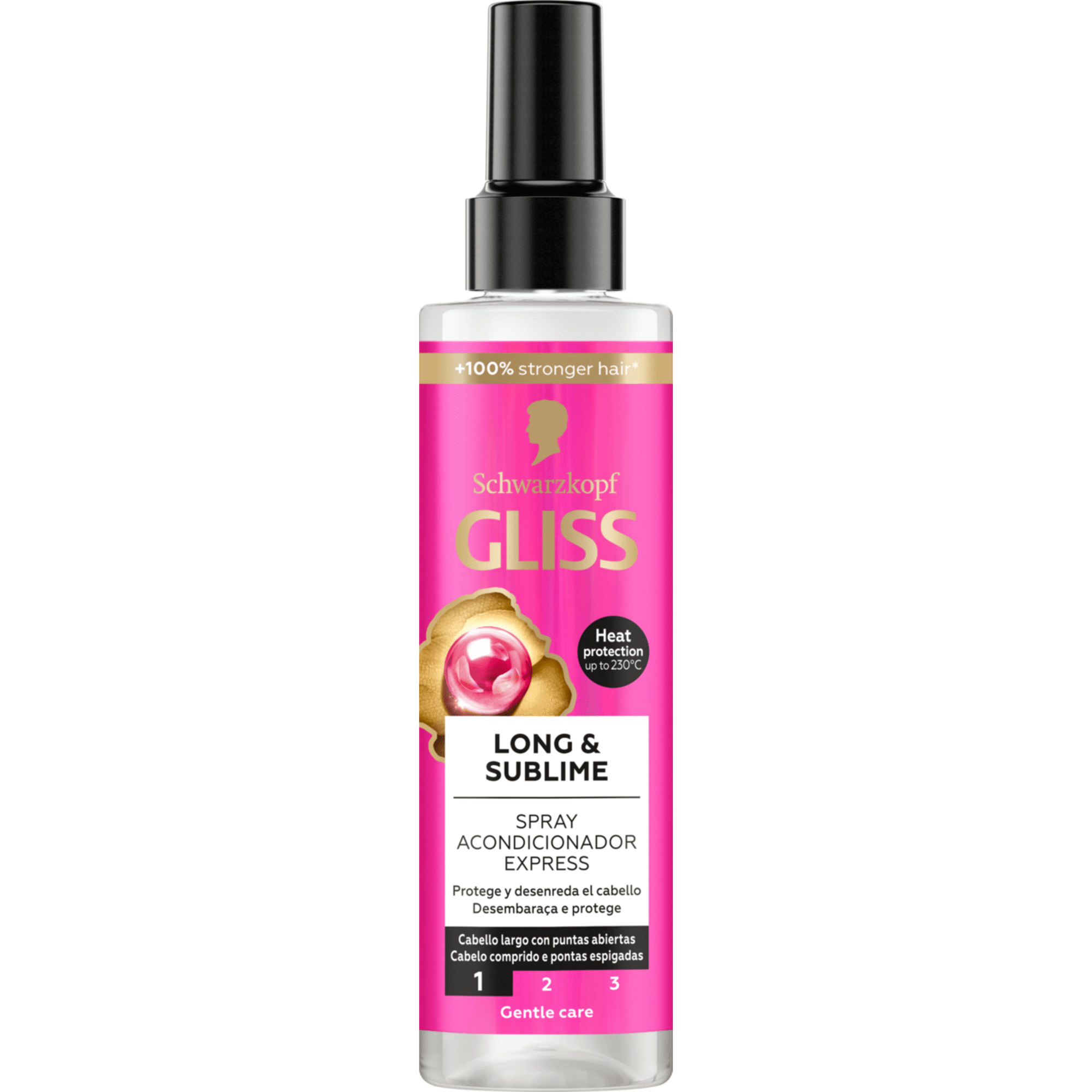 Spray Cabelo Condicionador Long & Sublime Schwarzkopf Gliss
