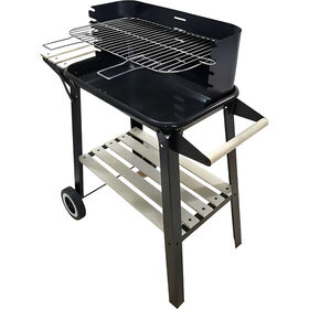 Barbecue Carv&atilde;o 83,5x45x87cm Preto Moledo BBQ Collection