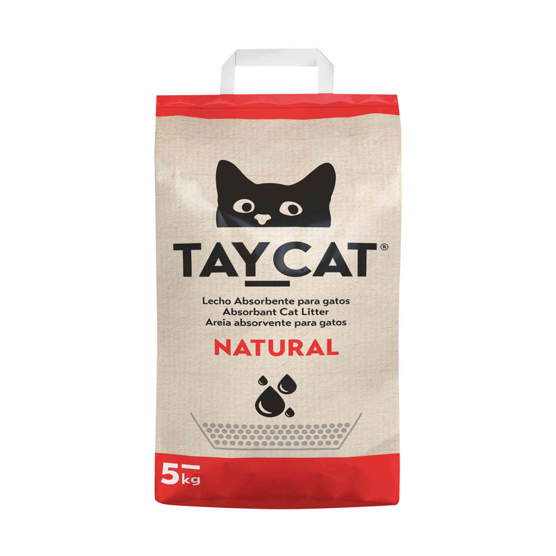 Areia para Gato Natural Tay-Cat