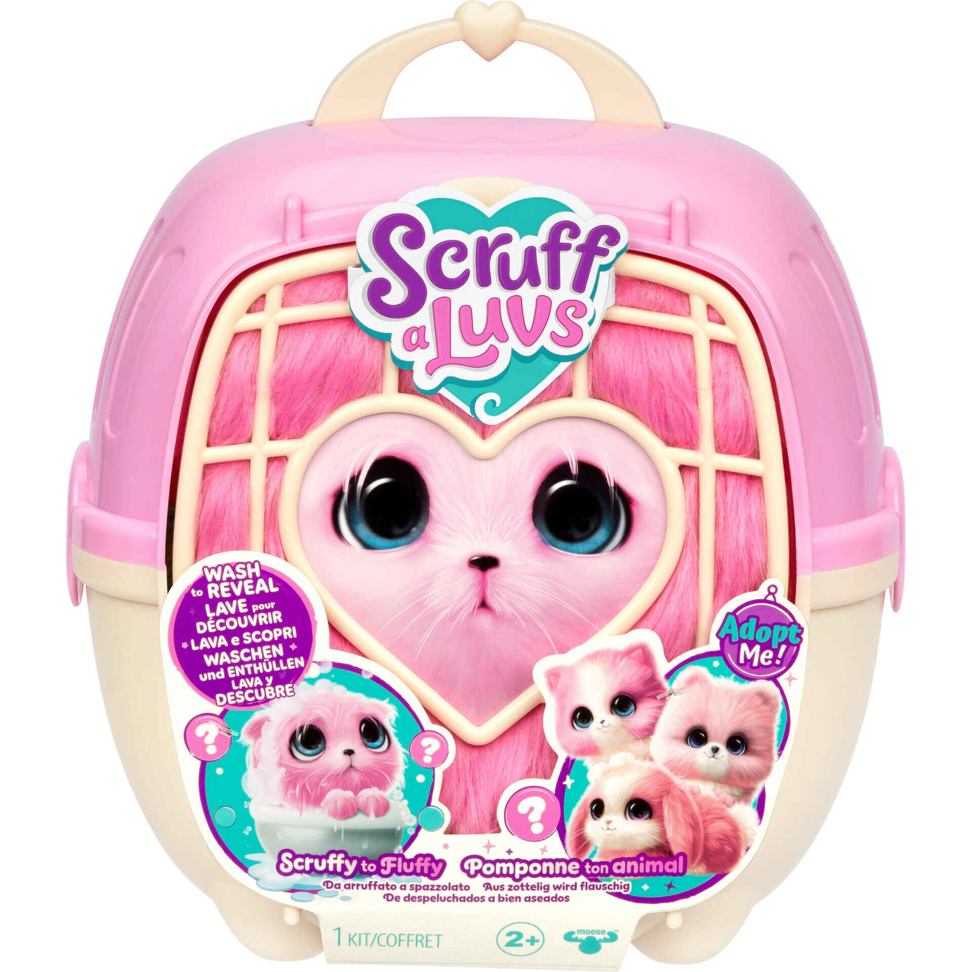 Peluche ScruffaLuv Pet Scruff Rosa (vários modelos)