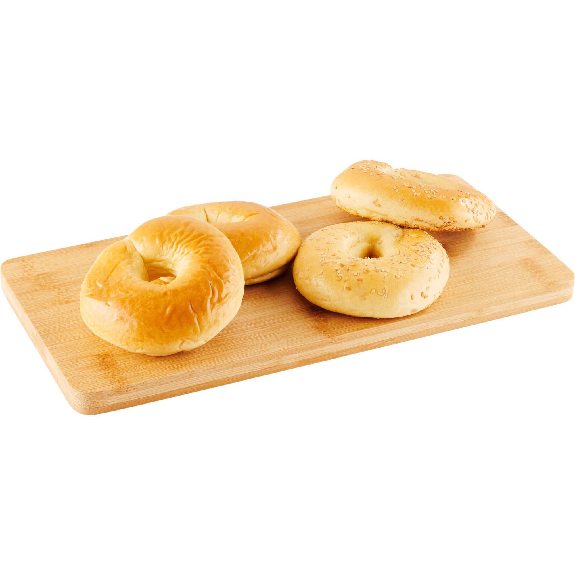 Bagels Brioche e Sementes