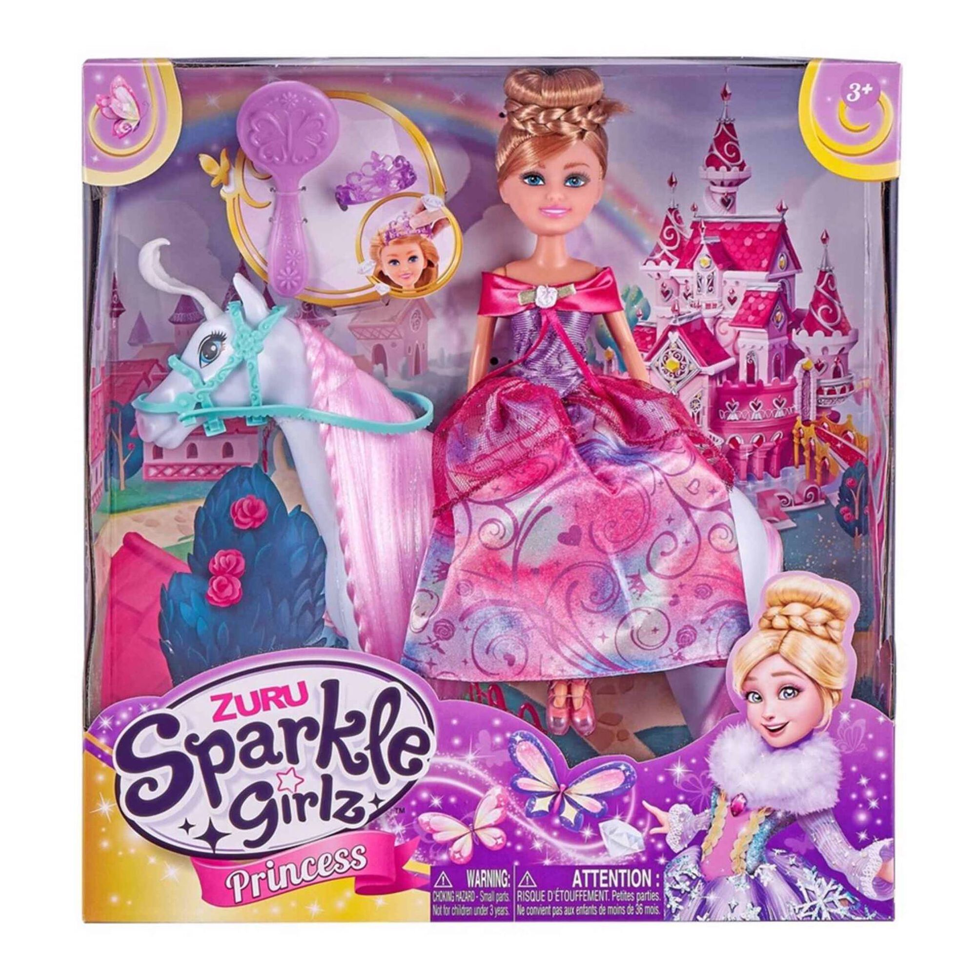 Princesa Sparkle Girlz com Cavalo Princesa Sparkle Girlz com Cavalo